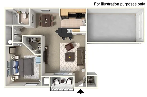 Floor plan Brussells