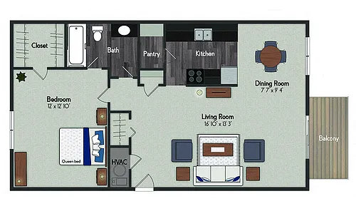 Floor plan Vinton