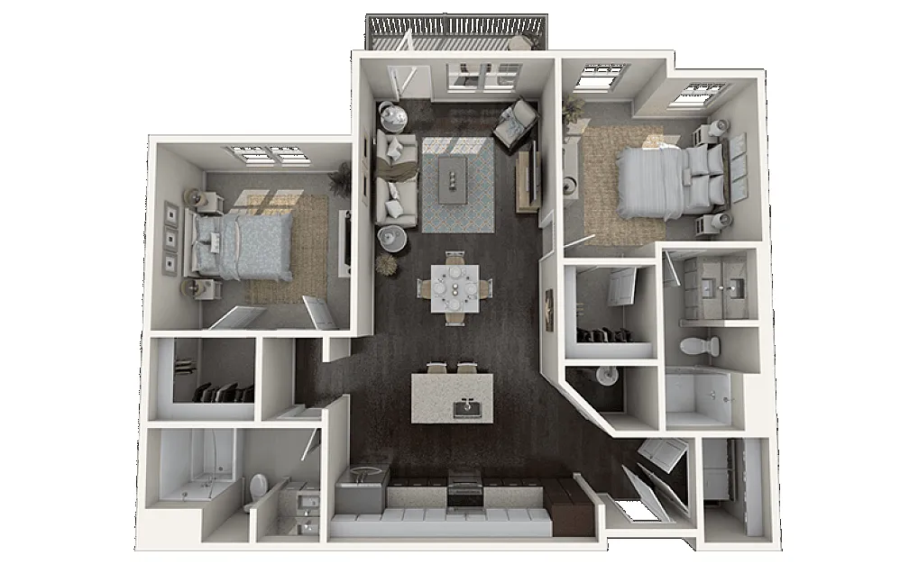 Floor plan Outrigger