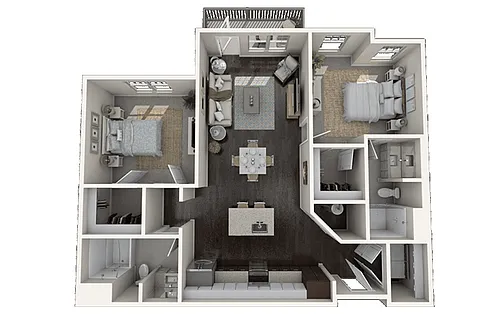 Floor plan Outrigger