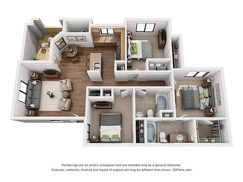 Floor plan The Salerno