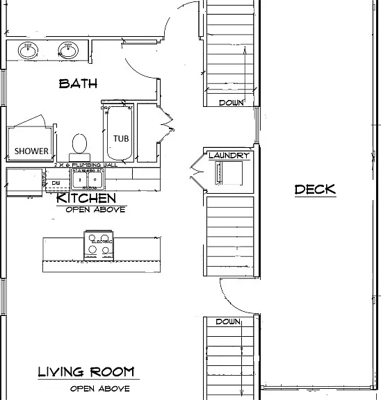 Main floor floorplan