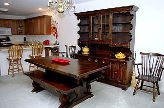 Dining Room adjacent kitchen