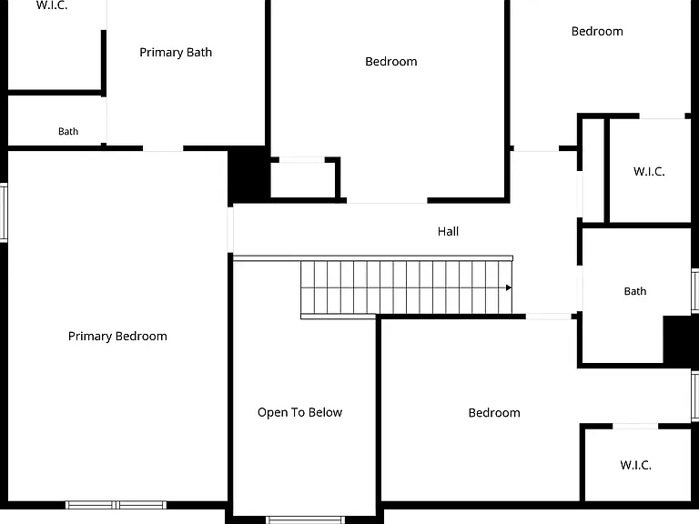 Upstairs level