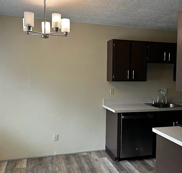 Separate dining room area off the kitchen