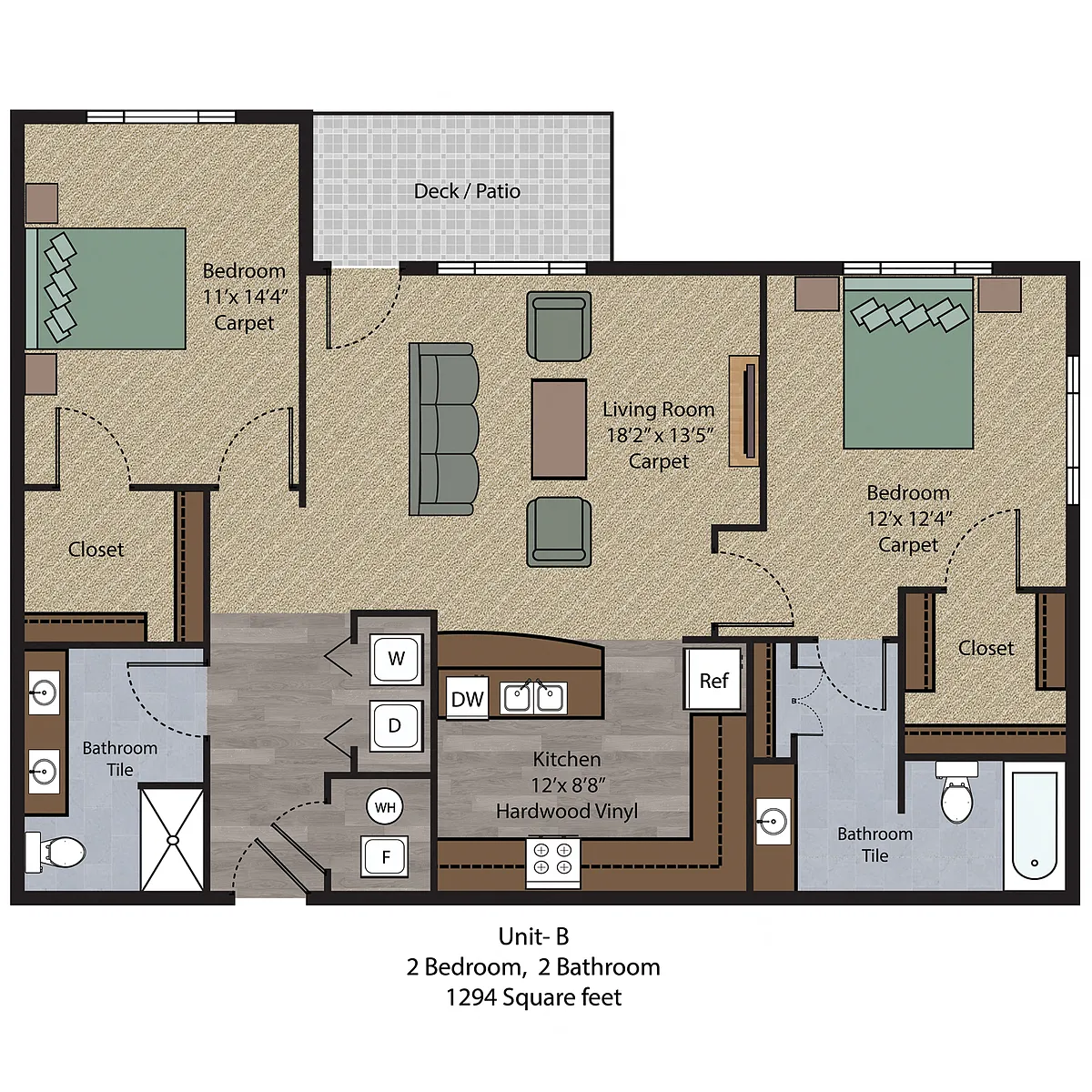 Floor plan B