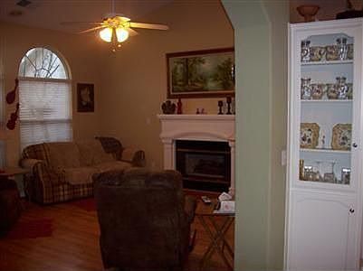 shot from dining room to living room