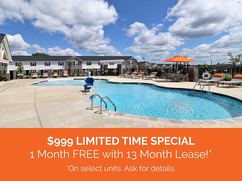 $999 Limited Time Special! 1 Month FREE with 13 Month Lease!* *On select units. Ask for Details.