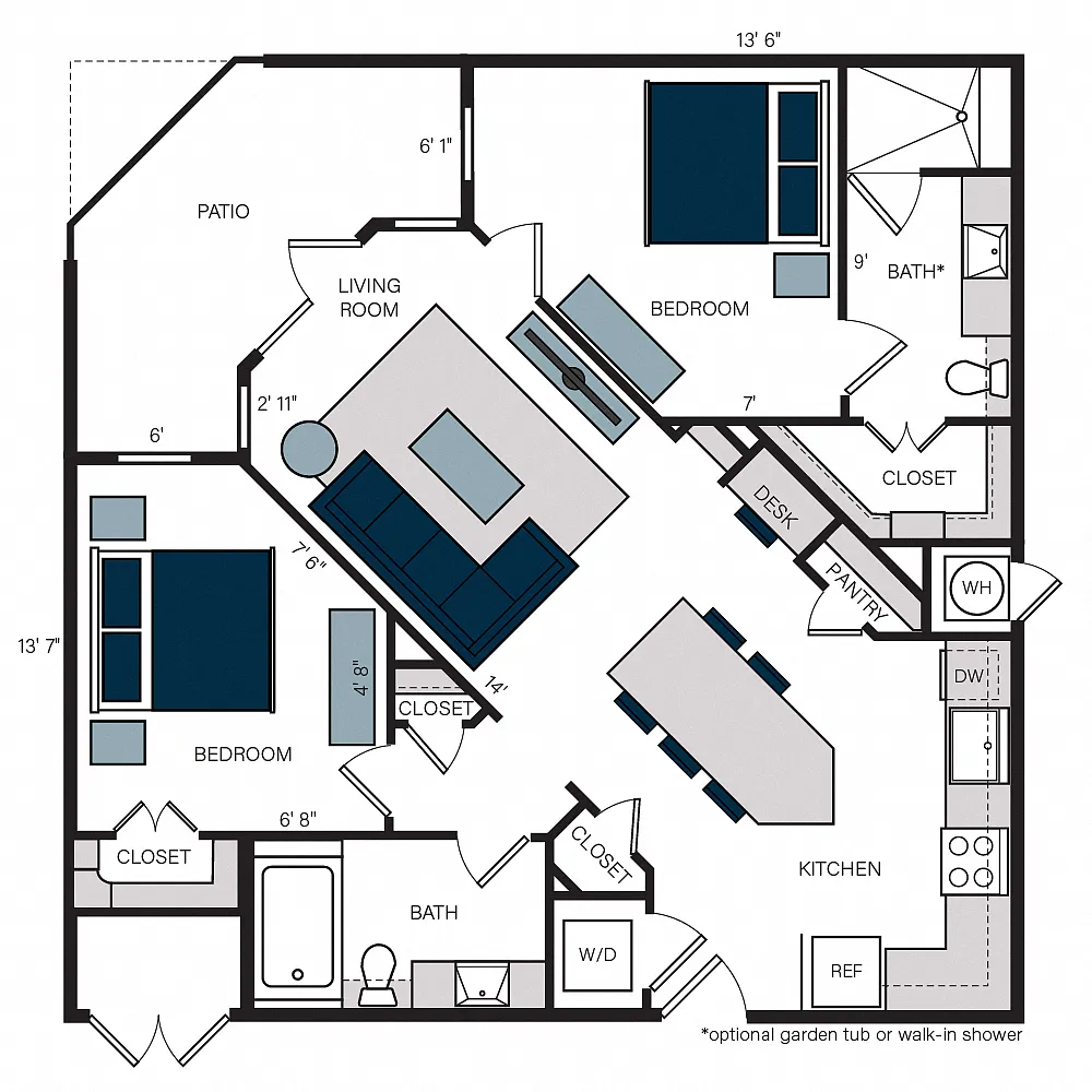 Floor plan B71