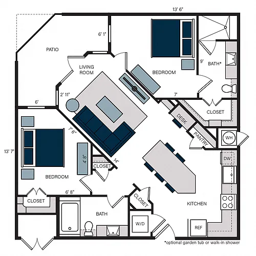 Floor plan B71