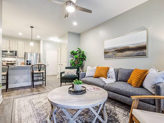 Kitchen and Living Room