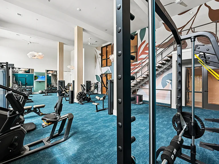 Two-Story Fitness Center with Strength, Cardio + Resistance Training