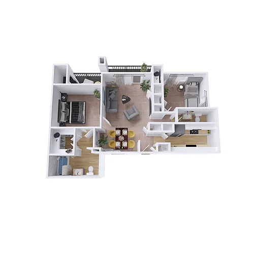 Floor plan 2B