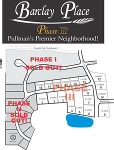 1730 SW Barclay Ridge Dr Lot 16, Pullman, WA, 99163