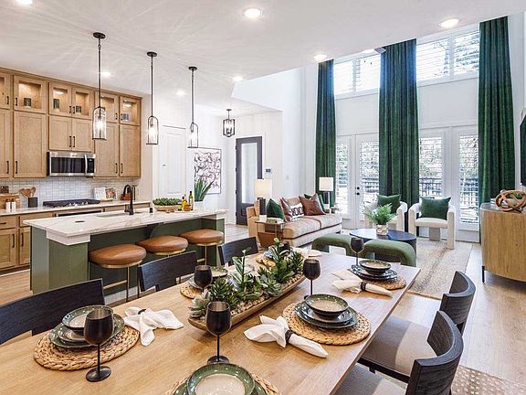 Kitchen Family Room Dining Room