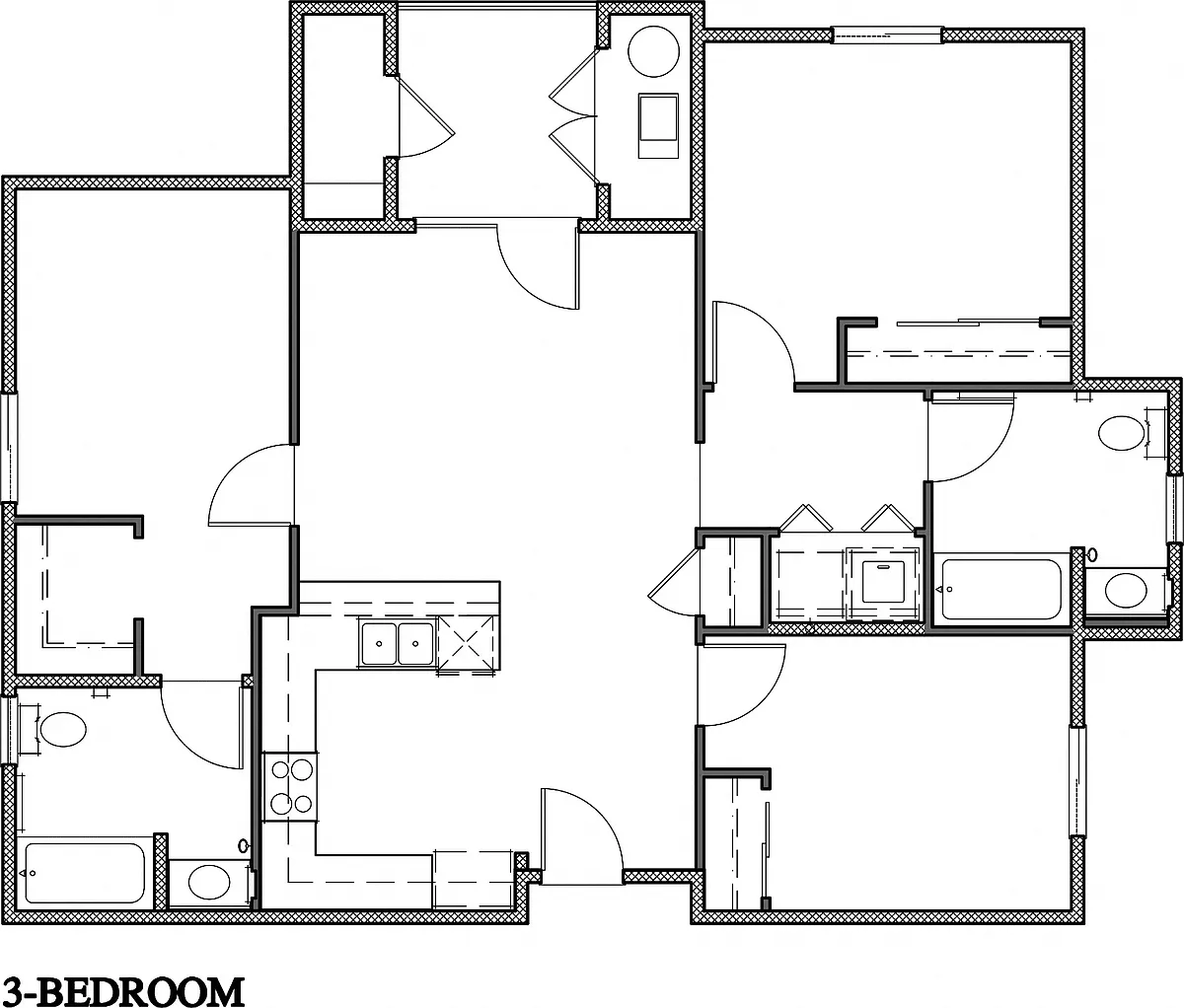 Floor plan Three bedroom