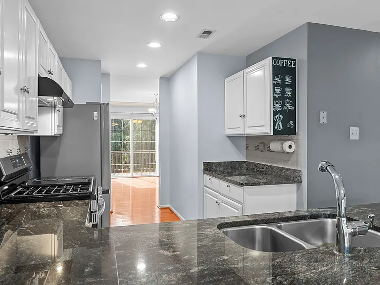 Plenty of cabinetry and counter space