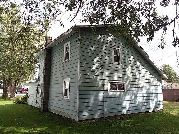 Rear of home