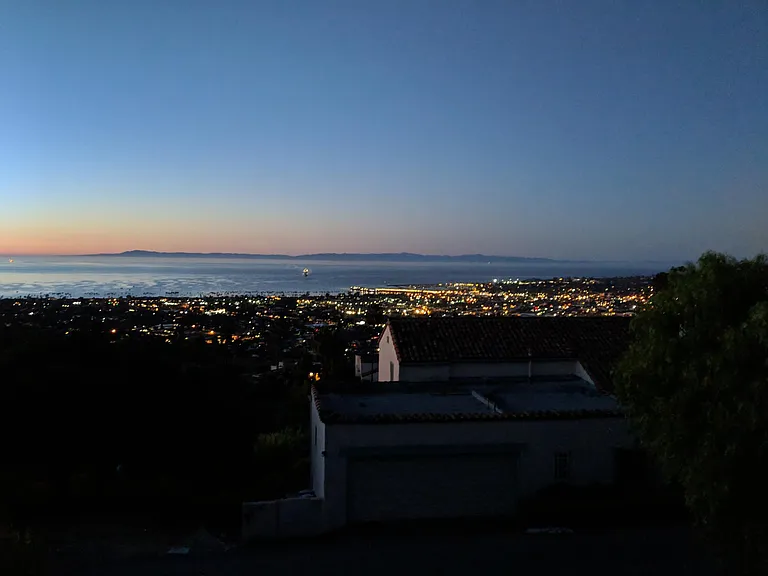 View from the deck off of the living room