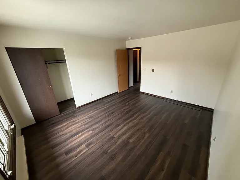 Not only nice bedroom space but great closet space as well