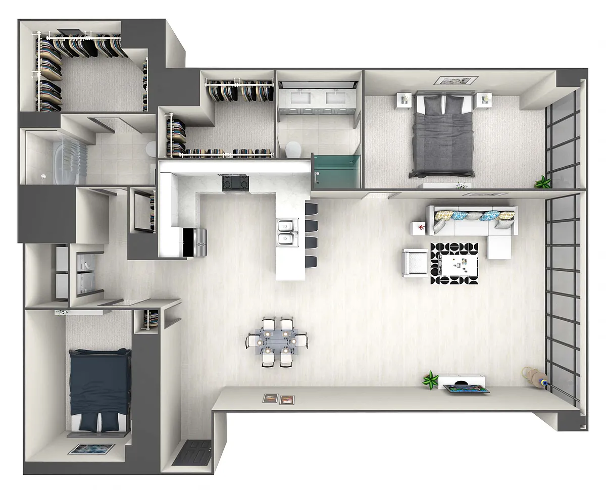Floor plan B2b