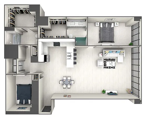 Floor plan B2b