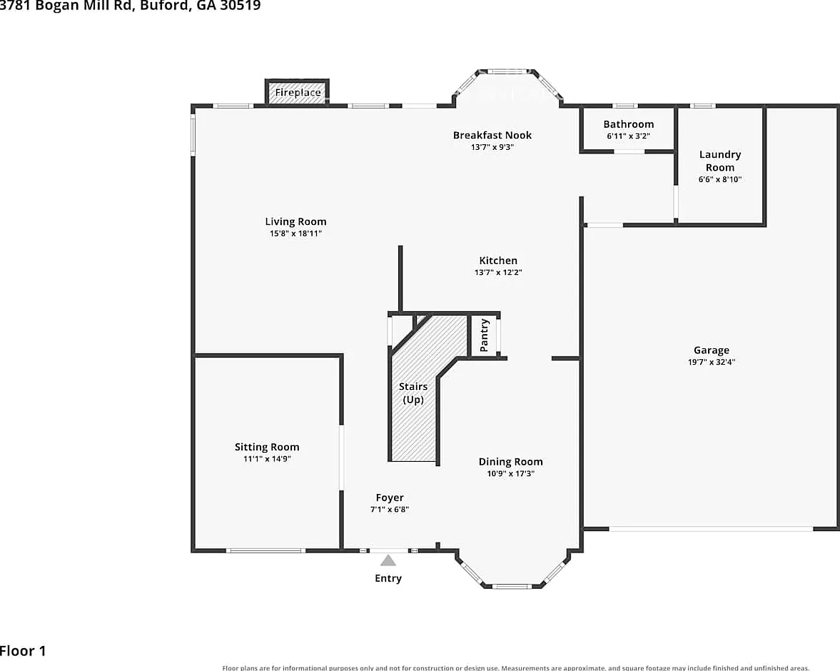 3781 Bogan Mill Rd Buford, GA 30519 — Photo 2