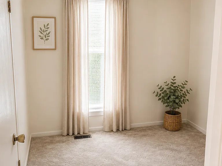 2nd bedroom. Available for private office, or other personal use.
