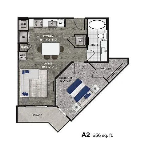 Floor plan A2 Essential Housing