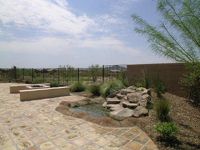 Large Backyard with Golf View