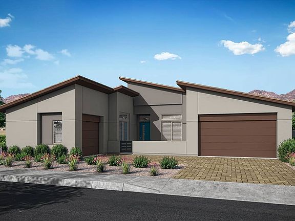 PLAN 2 - ELEVATION A NEW CENTURY MODERN