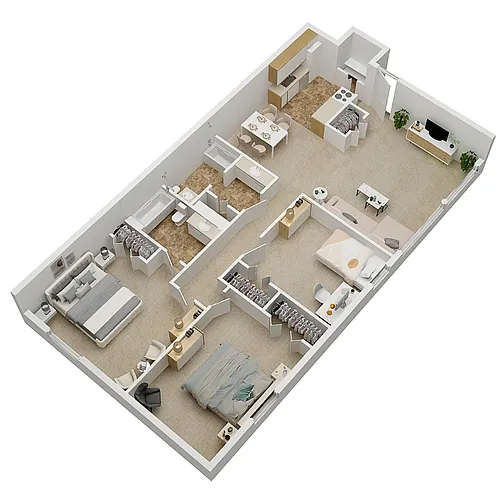 Floor plan Grand Merais