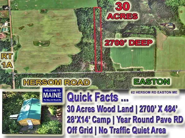 62 Hersom Road, Easton, ME 04740