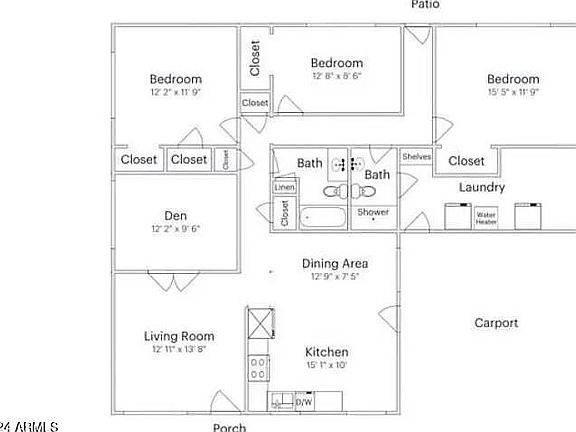 3rd image of 1524 W FAIRMONT Drive