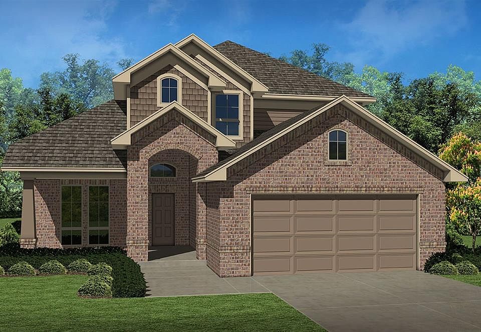 D.R. Horton's Bosque Floorplan Elevation I. Photos shown here may not depict the specified home & features included are for illustration purposes only