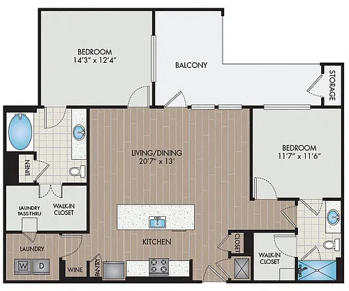 Floor plan 22F2