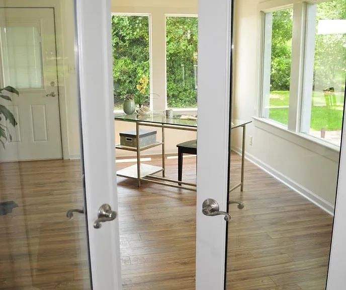 Enter into Office-bedroom from Kitchen