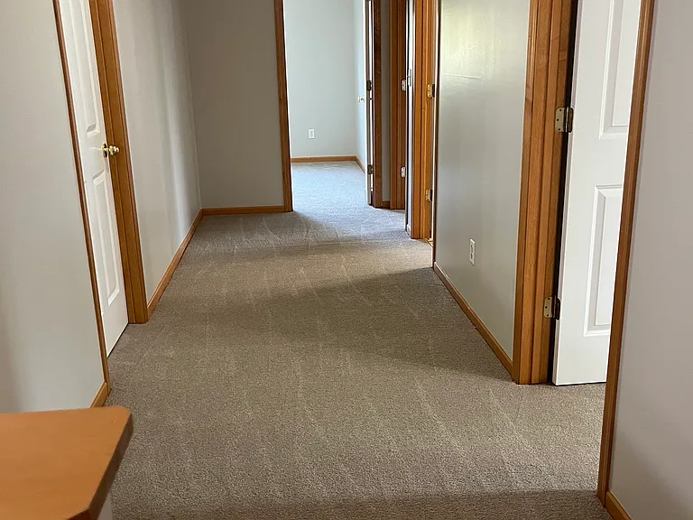 upstairs hallway looking from top of stairs