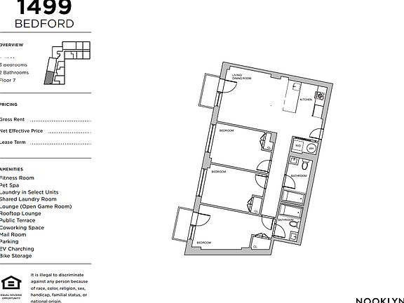 2nd image of 1499 Bedford Ave #7V