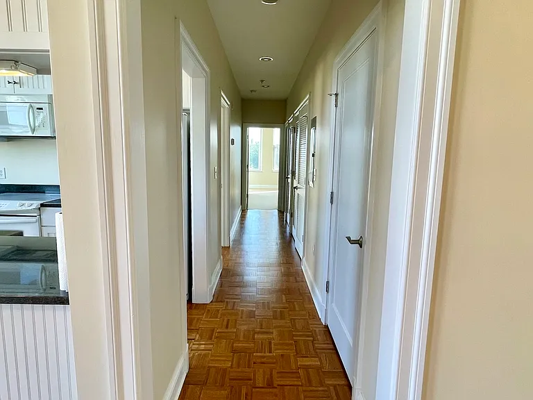 Hallway into Bedrooms