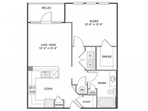 Floor plan A3a