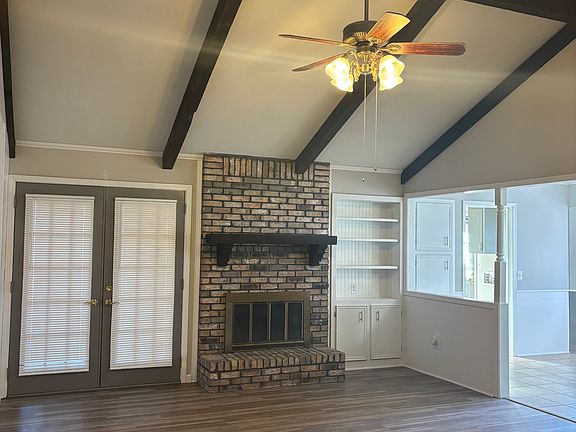 Family Room with new floors