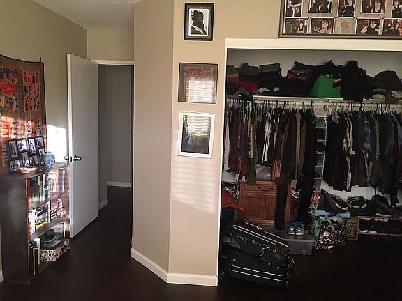 Master walk in closet