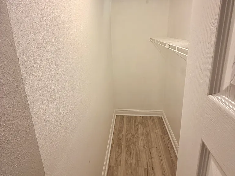 Large walk-in closet