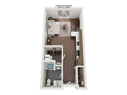 Floor plan Studio MC-3