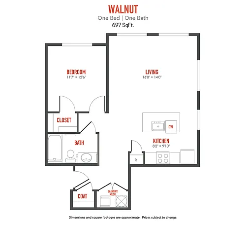 Floor plan Walnut