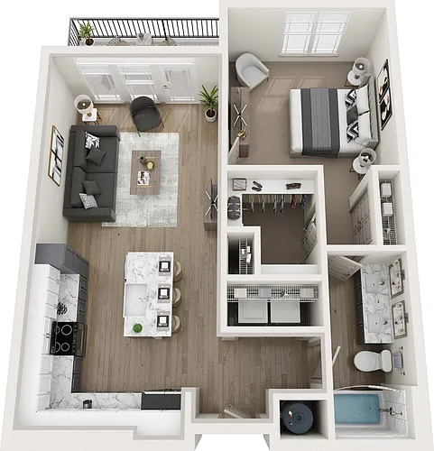 Floor plan Chestnut