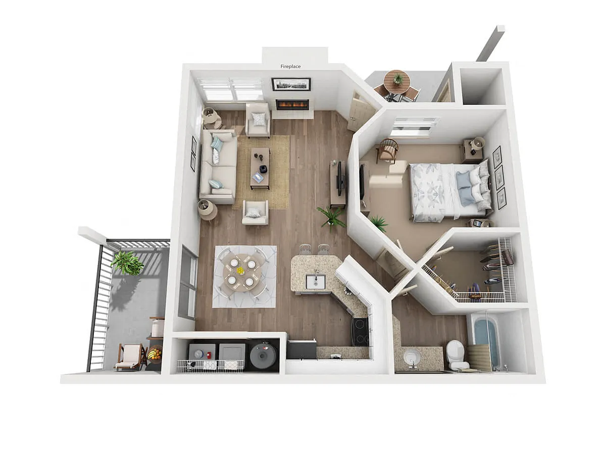 Floor plan A2/A2R