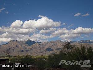 Catalina Mountains from backyard