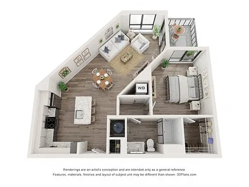 Floor plan The Warren